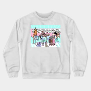 Party at the Donut Shop Crewneck Sweatshirt